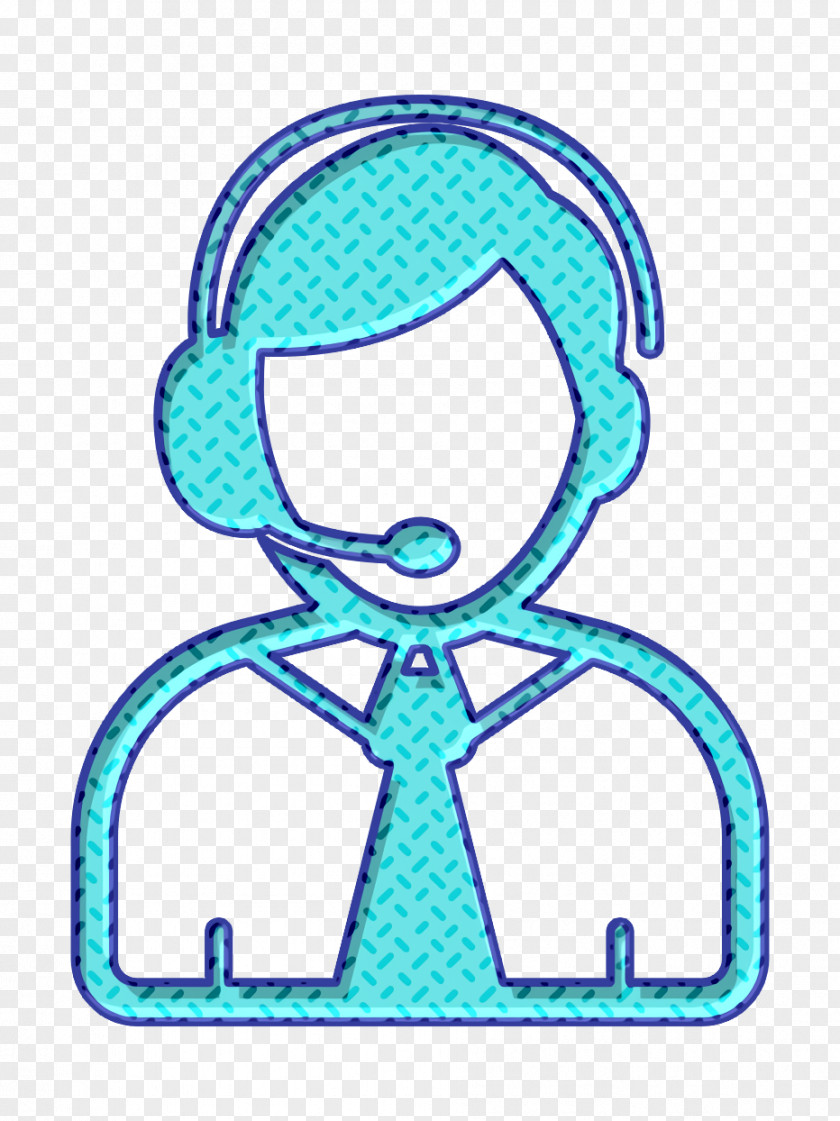 Employees Icon Operator Telephone PNG