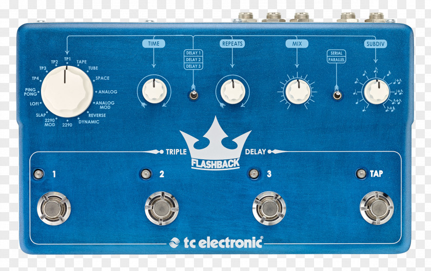 Flashback TC Electronic Triple Delay Effects Processors & Pedals PNG