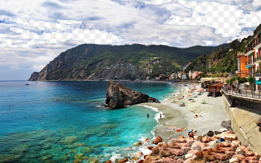 Italy Cinque Terre Ten Monterosso Al Mare Siena Shore Beach PNG