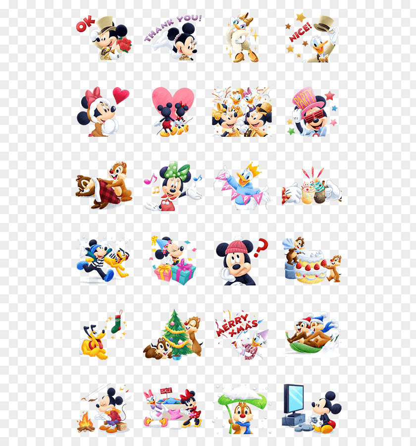 Mickey Mouse Sticker The Walt Disney Company Tsum LINE PNG