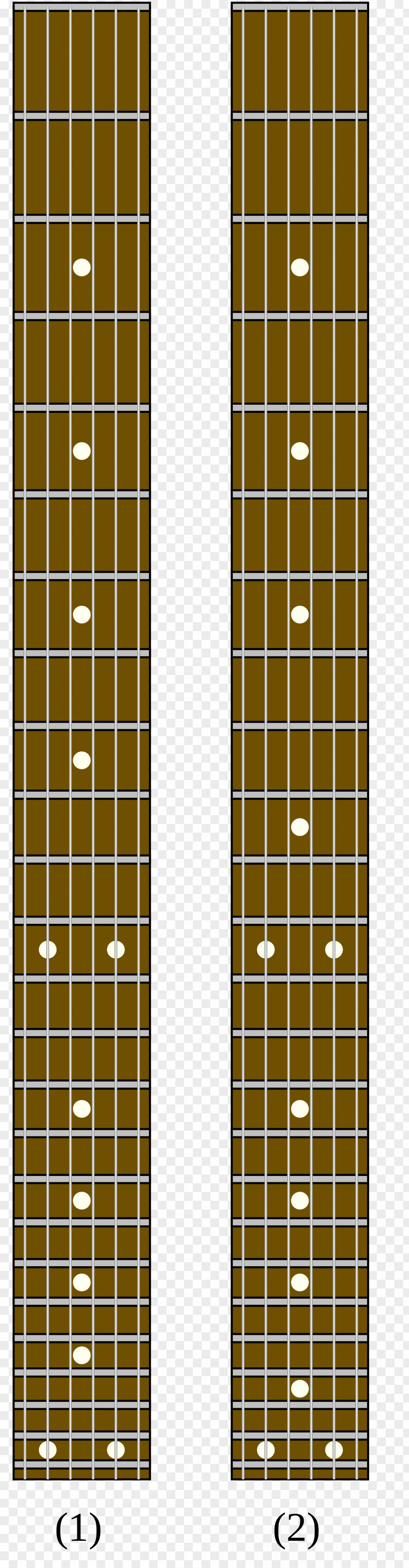 Acoustic Guitar Inlay Fingerboard Fret PNG