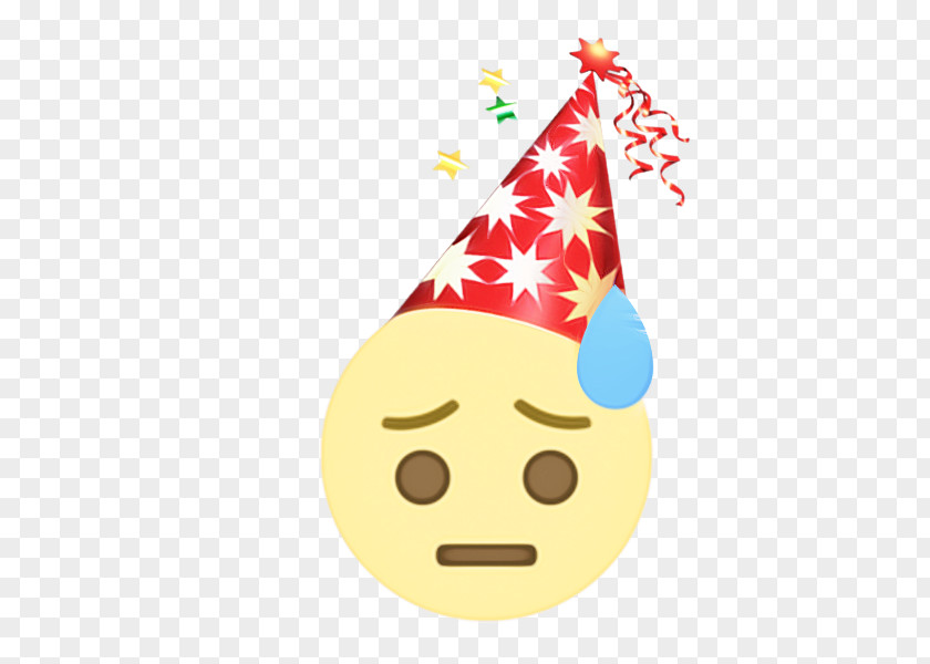 Cone Smile Party Hat PNG
