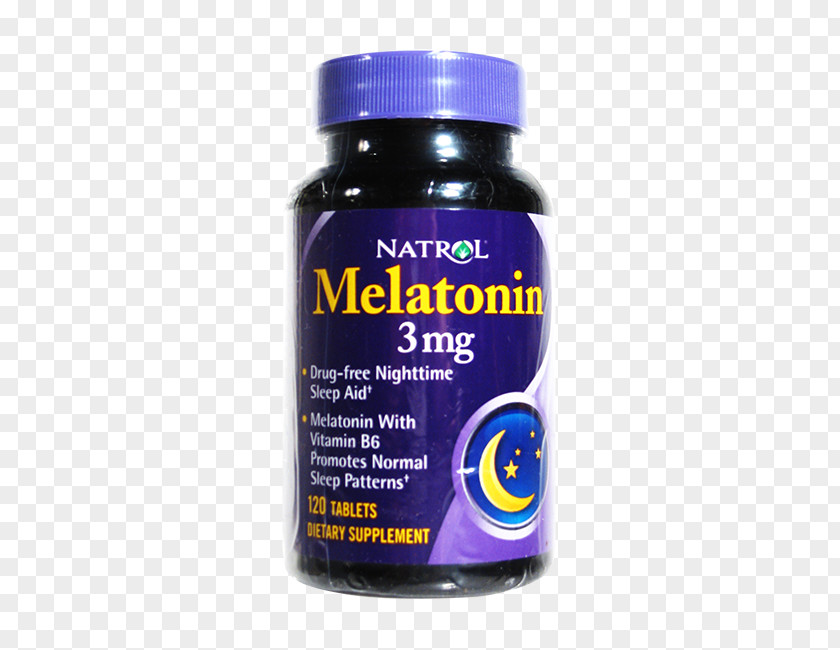Dietary Supplement Product Melatonin Purple PNG