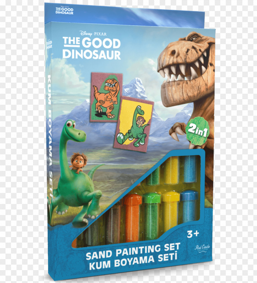 Dinosaur Lightning McQueen Sandpainting Disney Digital 3-D PNG