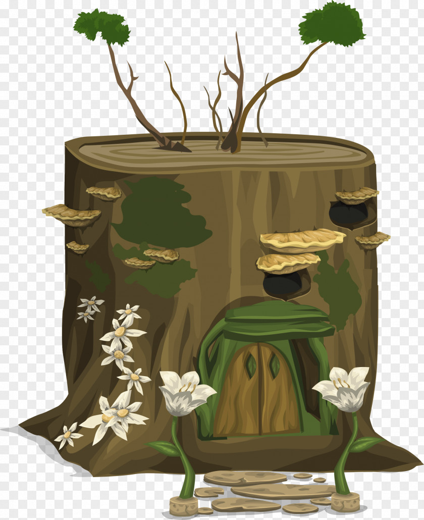 House Tree Clip Art PNG