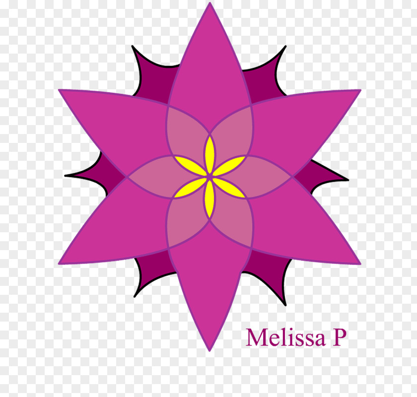 Flower Geometry Rotational Symmetry Reflection Clip Art PNG