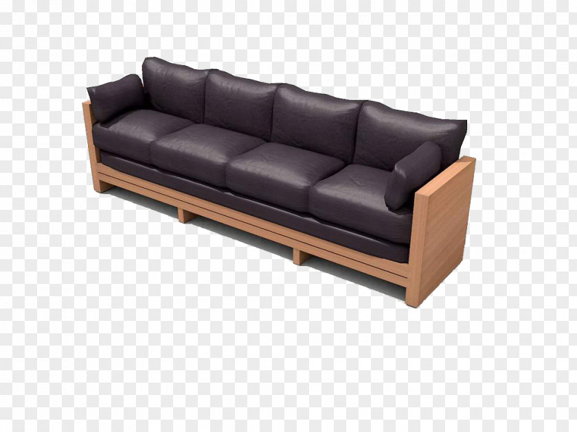 Hotel Lounge Sofa Table Couch Furniture 3D Modeling Living Room PNG