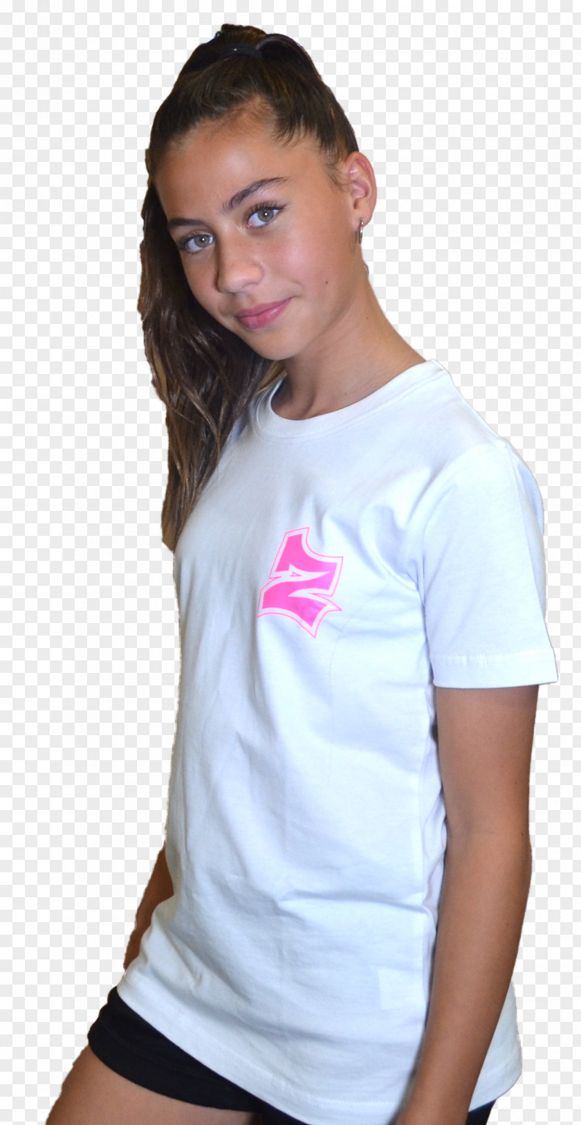 Pink White Shirts Printed T-shirt Sleeve Streetwear PNG