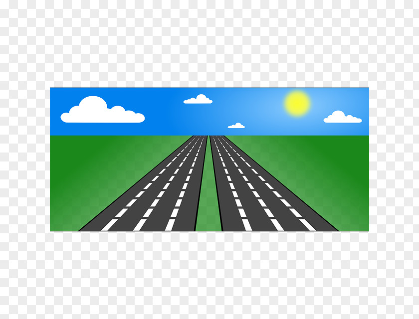 Road Highway Clip Art PNG