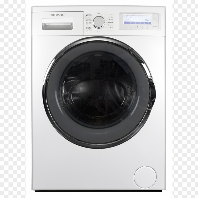 Servis Washing Machines Combo Washer Dryer Clothes Laundry Home Appliance PNG