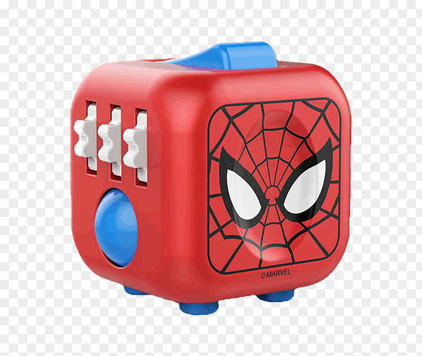 Captain America Hulk Iron Man Spider-Man Fidget Cube PNG