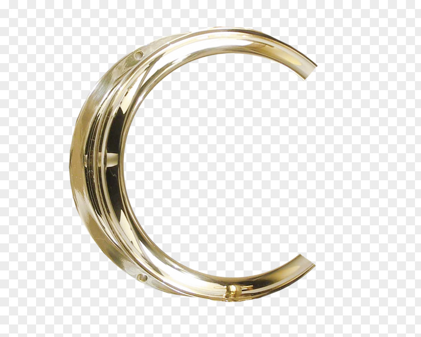 Letter C Metal PNG