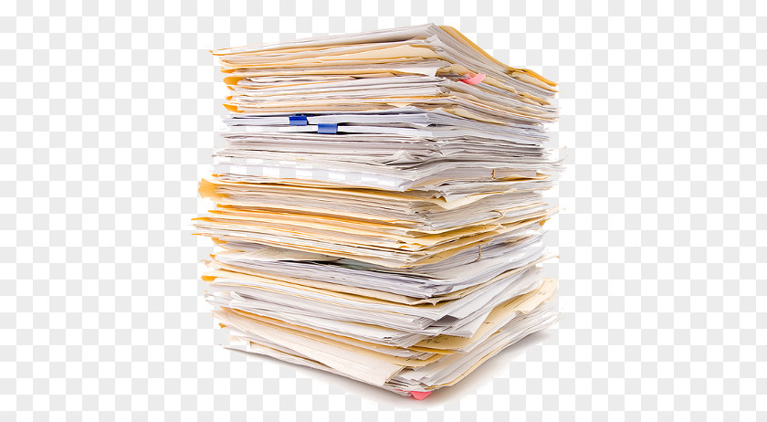 Paperless Office Supplies File Folders PNG