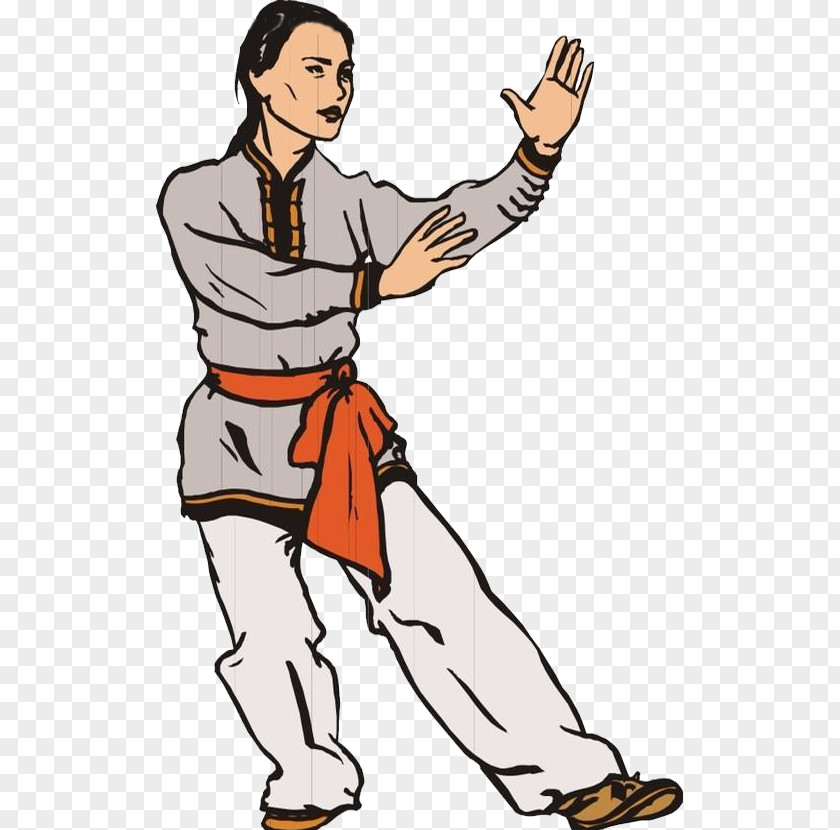 Practice Samurai Lady Tai Chi 0 Chinese Martial Arts PNG