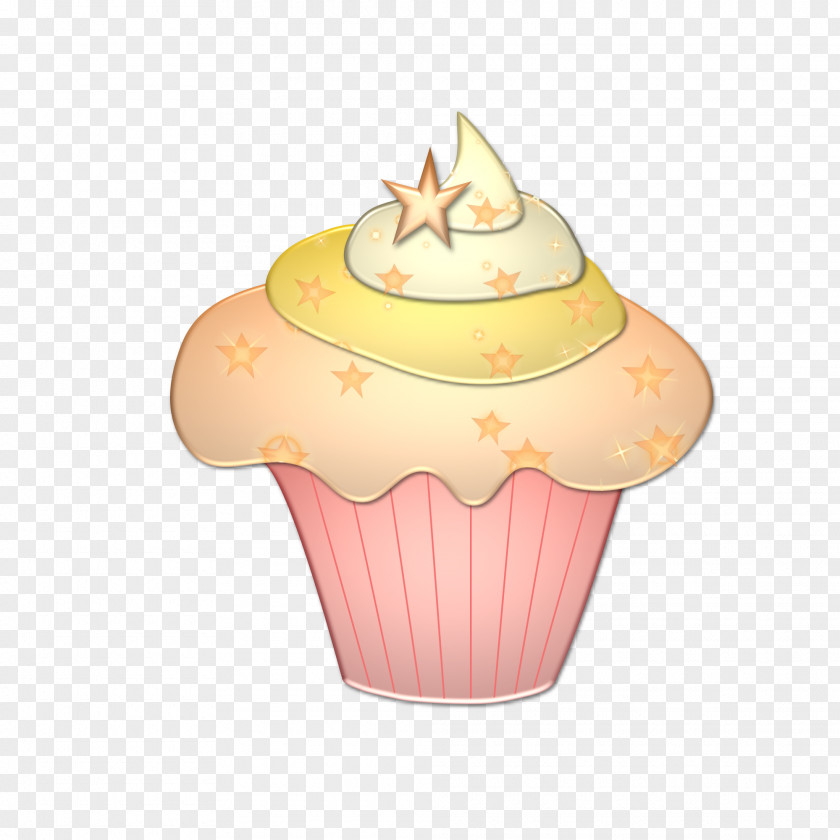 Gold Tray Cliparts Cupcake Cream Muffin Ganache Clip Art PNG