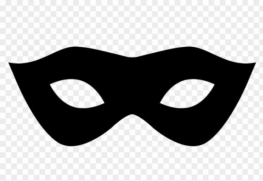 Mask Carnival Blindfold Silhouette Shape PNG