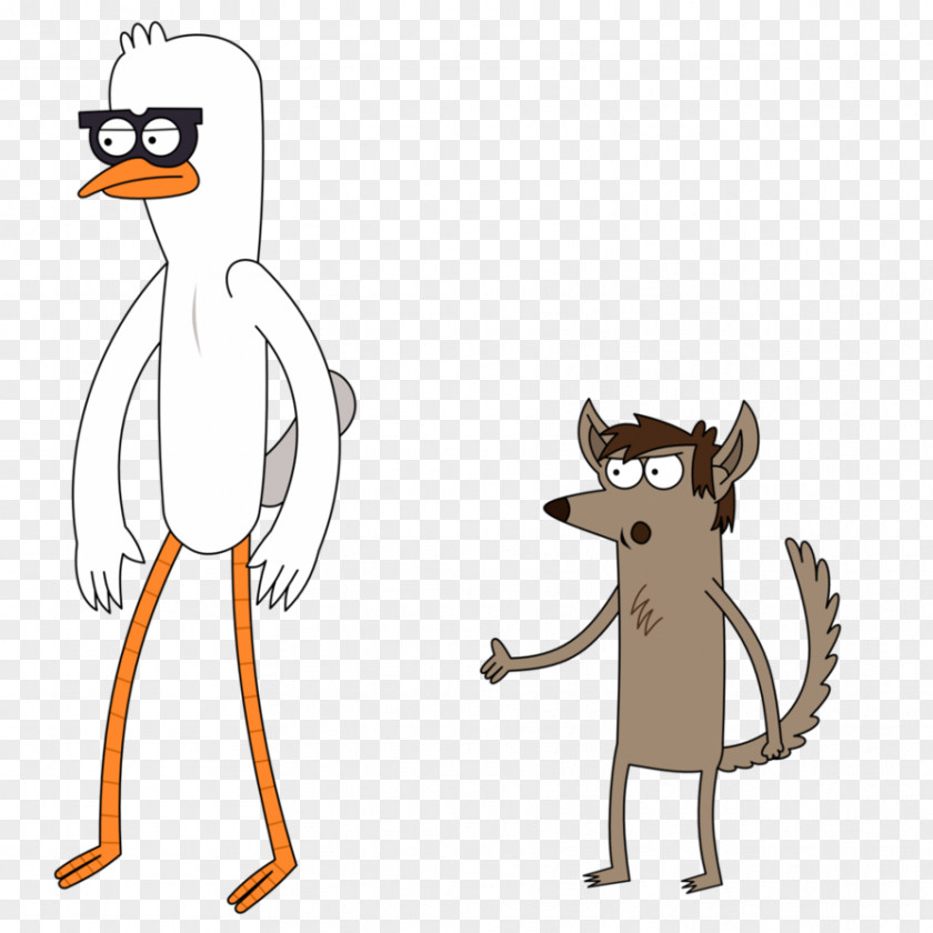 Regular Show Mordecai Rigby Character Chad & Jeremy PNG