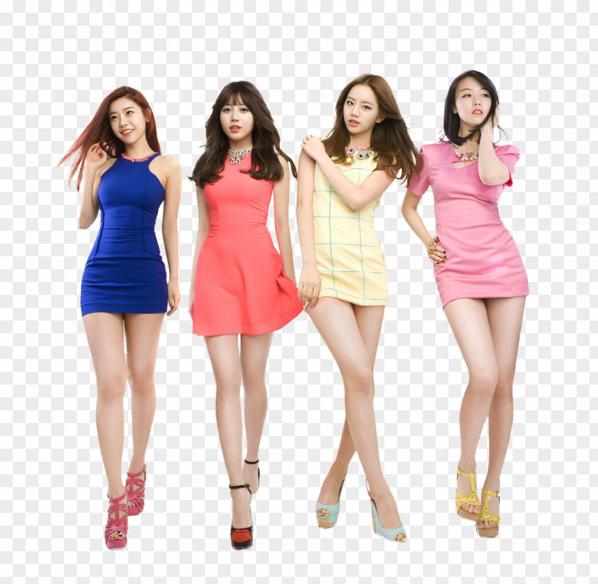South Korea Girl's Day Everyday 4 K-pop Girl Group PNG group, sexy girls clipart PNG