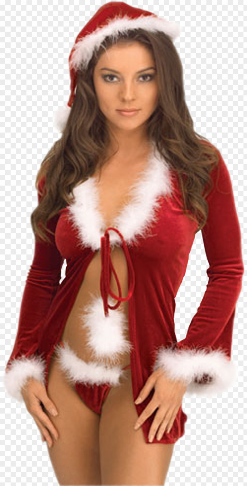Three-piece The Santa Clause Mrs. Claus Christmas Elf PNG