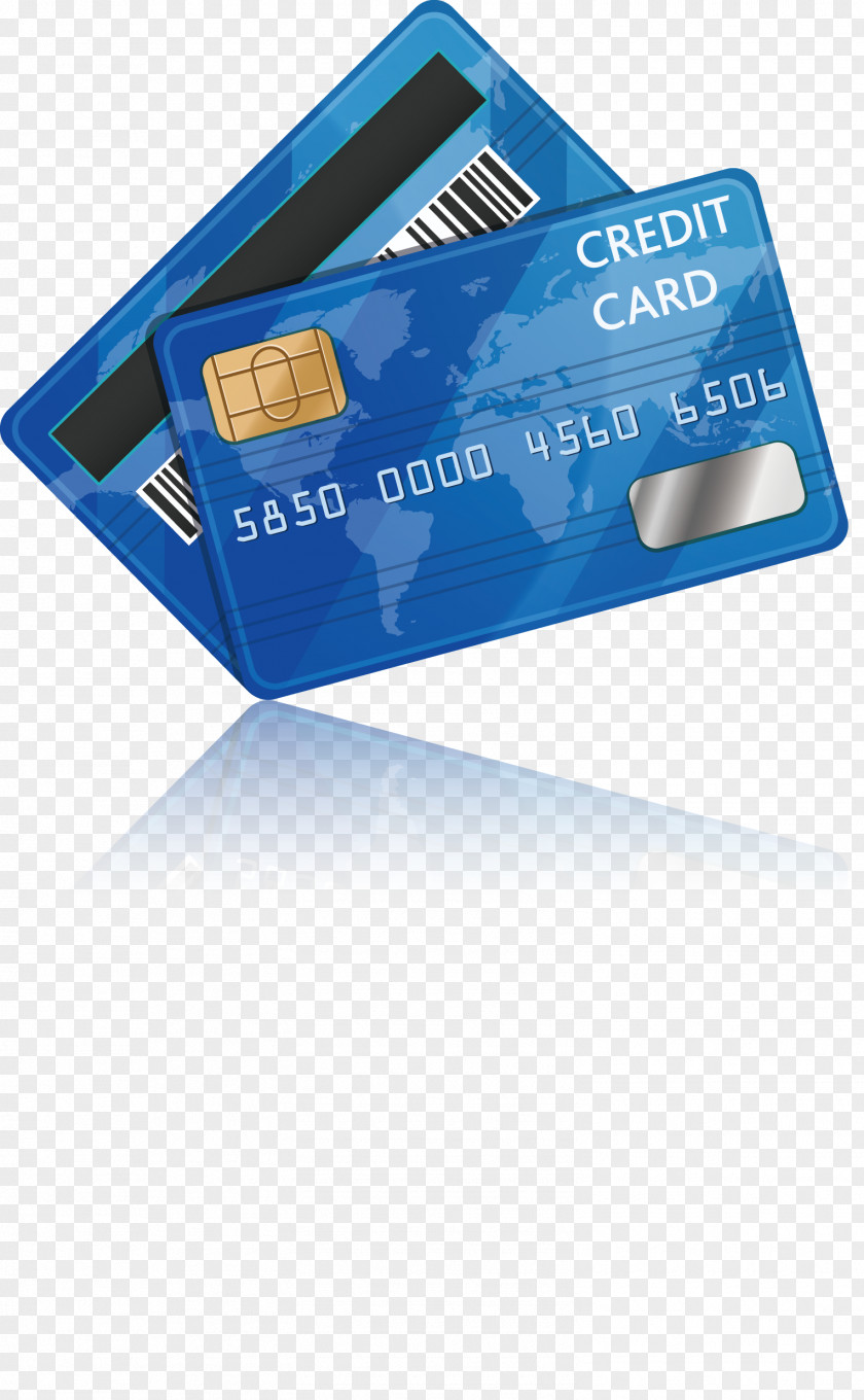 Bank Card Decoration Icon PNG