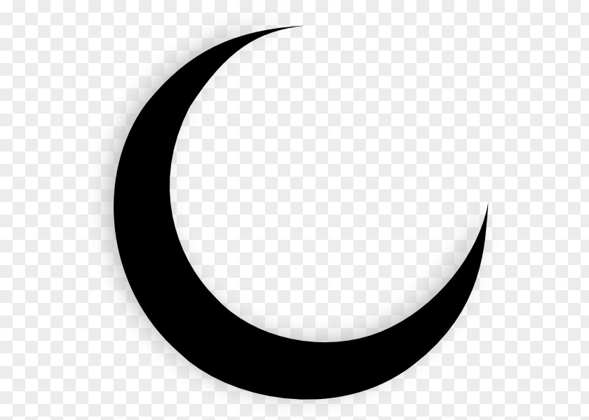 Crescent Moon And Star Pictures Circle White Pattern PNG