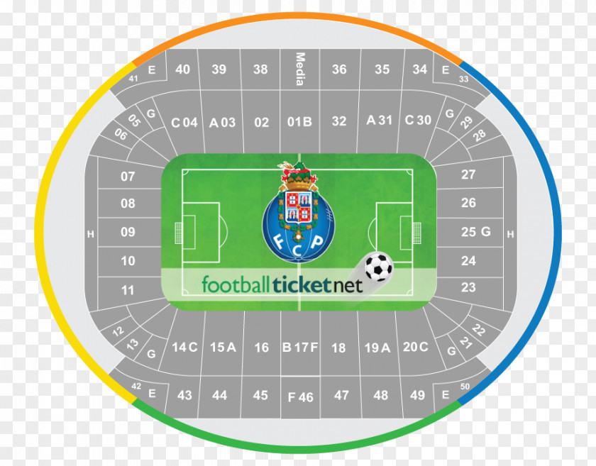 Fc Porto Stadium Brand Football Font PNG