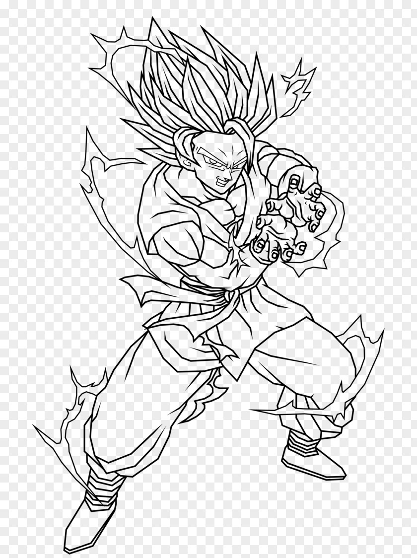 Goku Gohan Vegeta Trunks Super Saiyan PNG