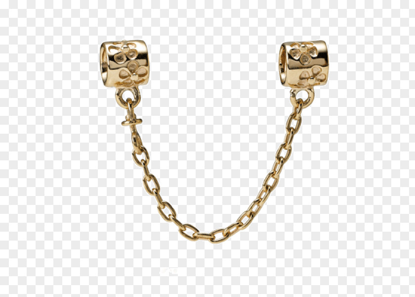 Gold Pandora Charm Bracelet Jewellery Flower PNG