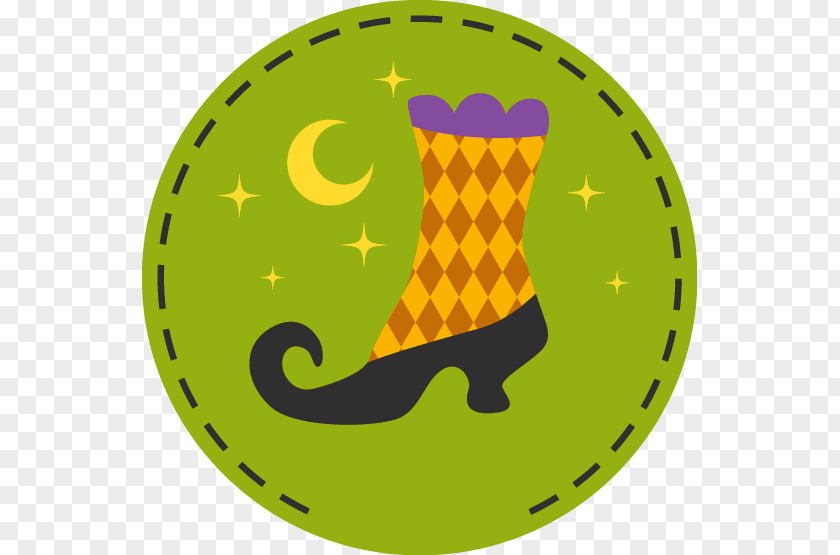 Halloween Badge Vector Paper Sticker Trick-or-treating PNG