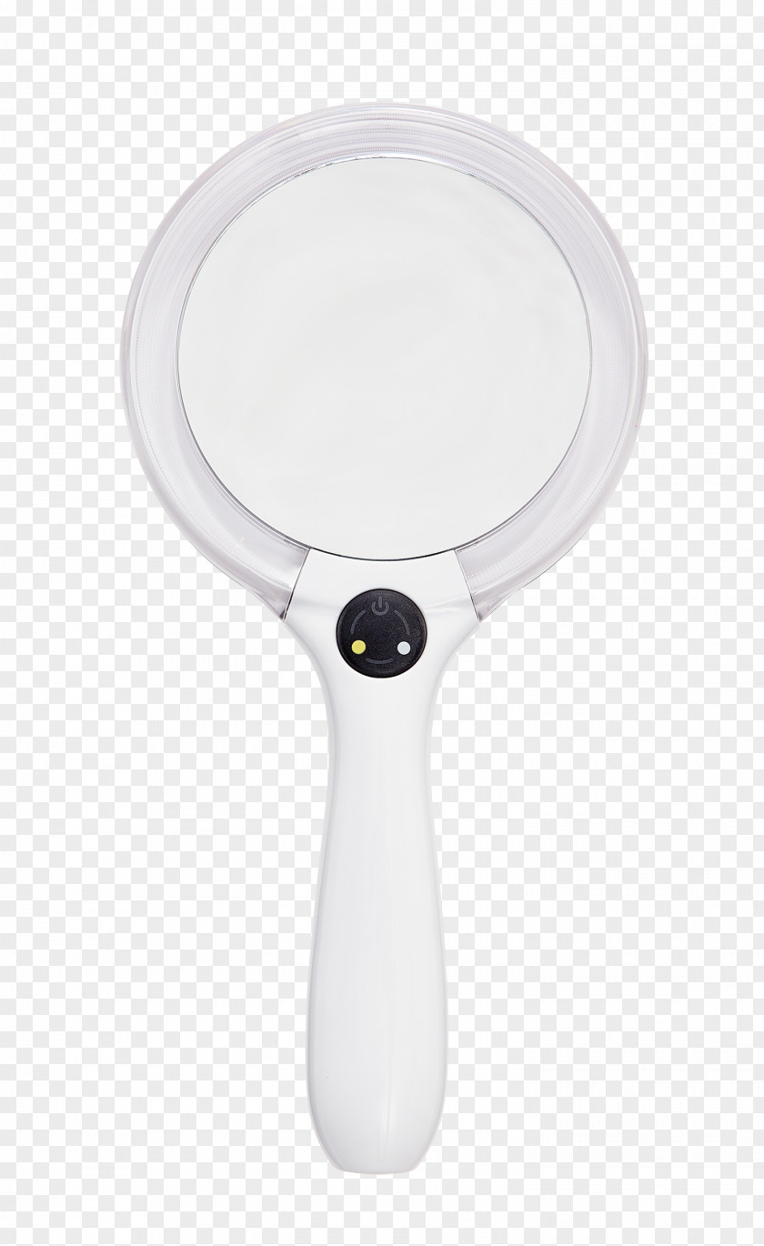 Handheld Mirror Light-emitting Diode Magnifying Glass PNG