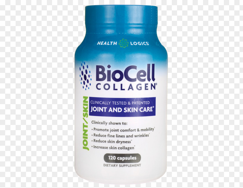 Health Logics BioCell Collagen Dietary Supplement Skin Capsule PNG