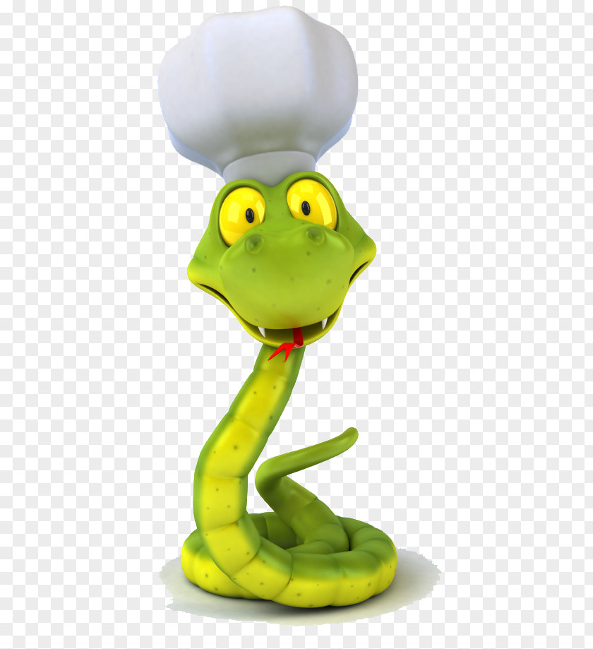 Snake Cartoon Image Of Chef Snakebite Stock Photography Royalty-free Illustration PNG