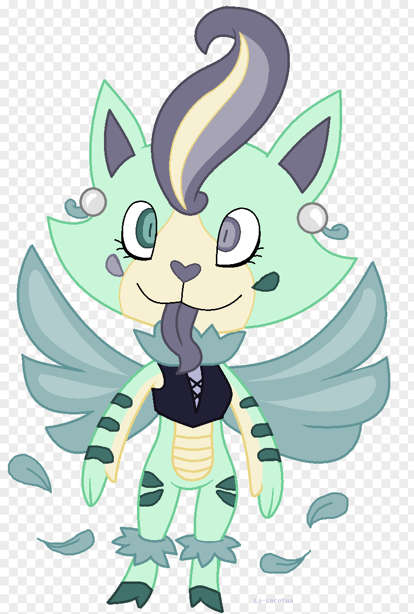 Cat Insect Fairy Clip Art PNG