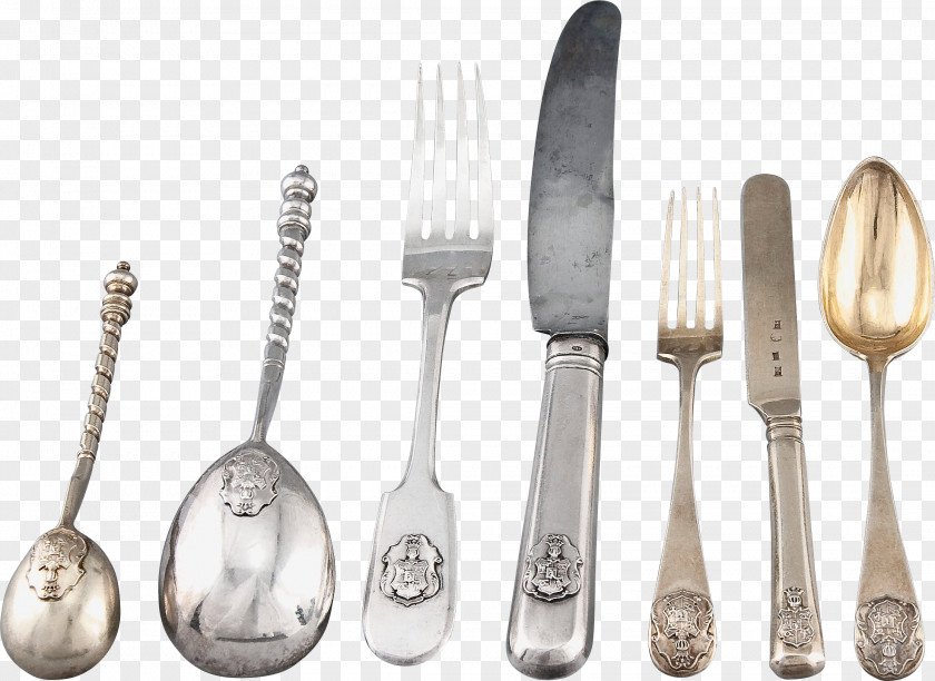 Cutlery Tableware Fork Knife Spoon PNG