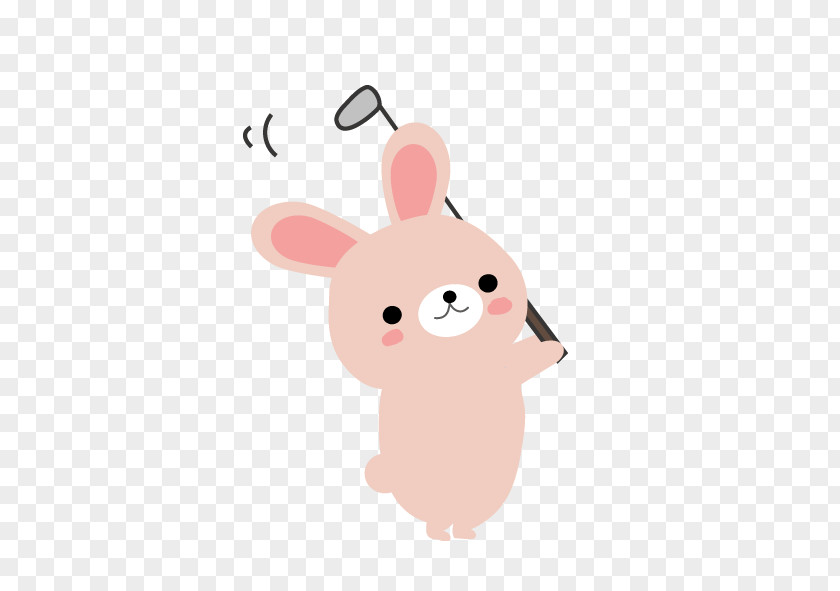 Cartoon Rabbit European Illustration PNG