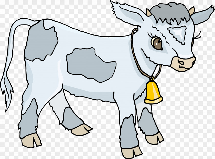 Cow Cattle Calf Infant Milk Clip Art PNG