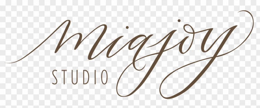 Design Brand Mia Joy Studio Logo Photography PNG