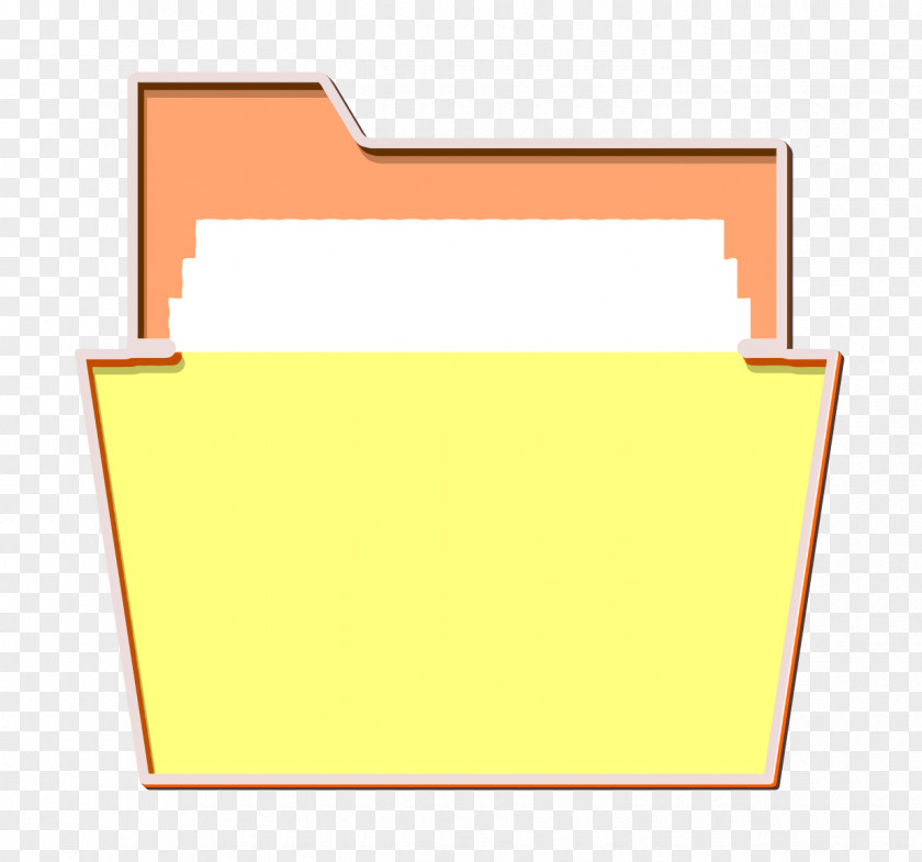 Postit Note Material Property Essential Icon Folder PNG