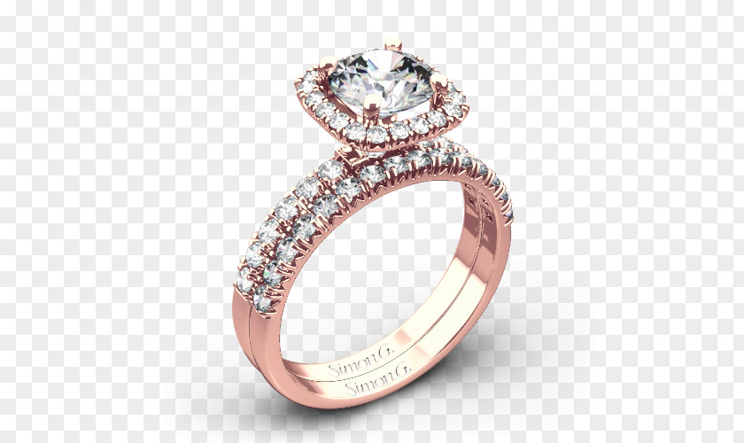 Ring Wedding Gold Diamond PNG