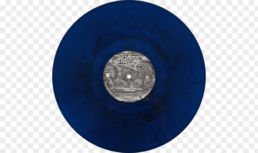 Baron Samedi Phonograph Record Cobalt Blue LP PNG
