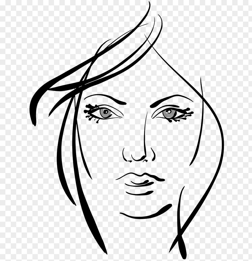 Design Black And White Drawing Female Sketch PNG