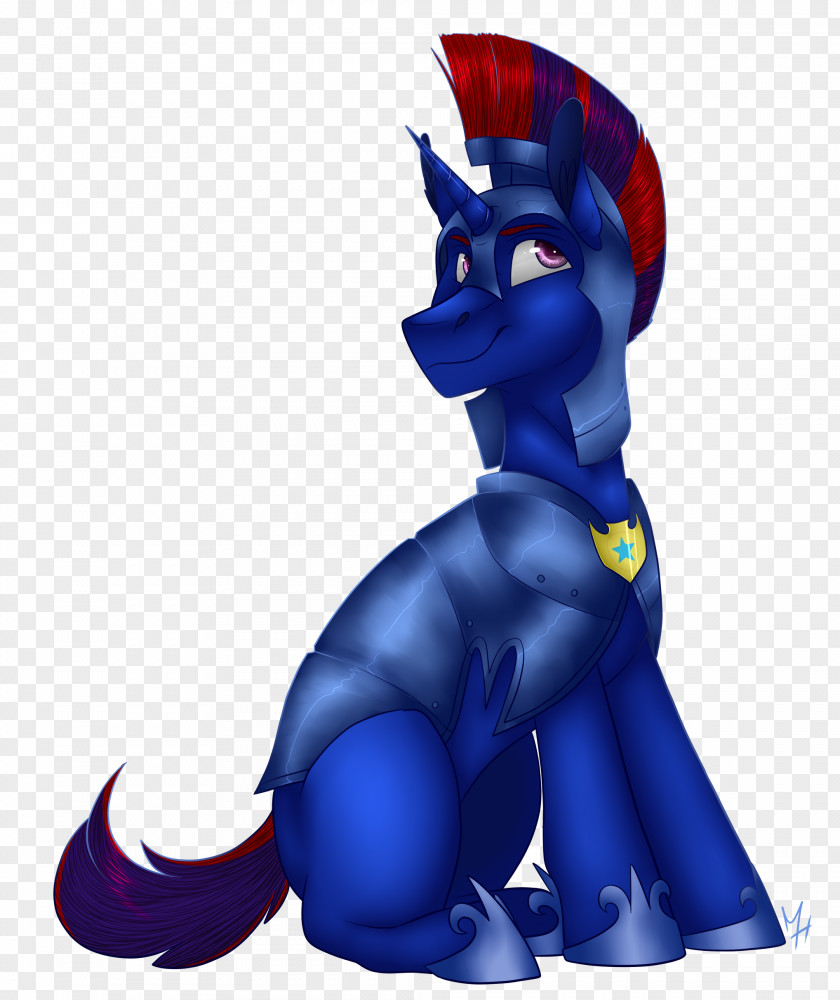 Horse Legendary Creature Cobalt Blue Cartoon PNG
