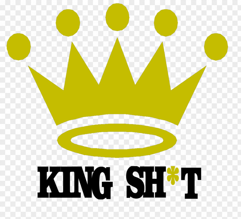 King Crown Black Line Point Brand Logo Clip Art PNG