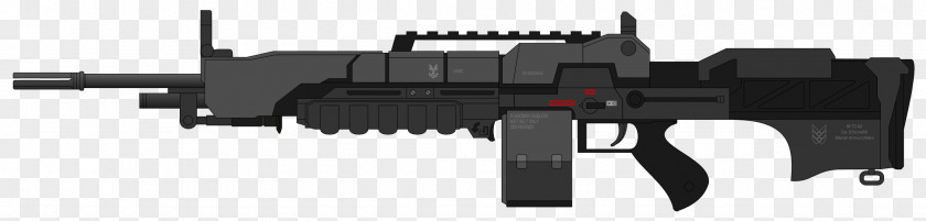Machine Gun Light Automatic Firearm PNG