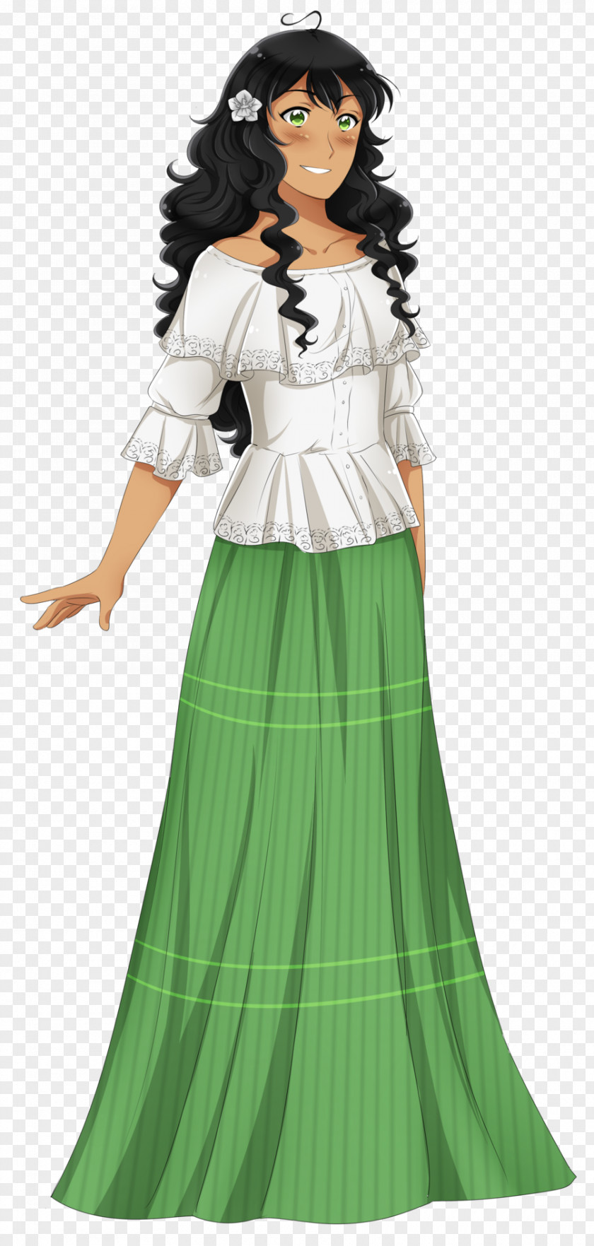 Separation Of Panama From Colombia Costume Design Gown Cartoon PNG