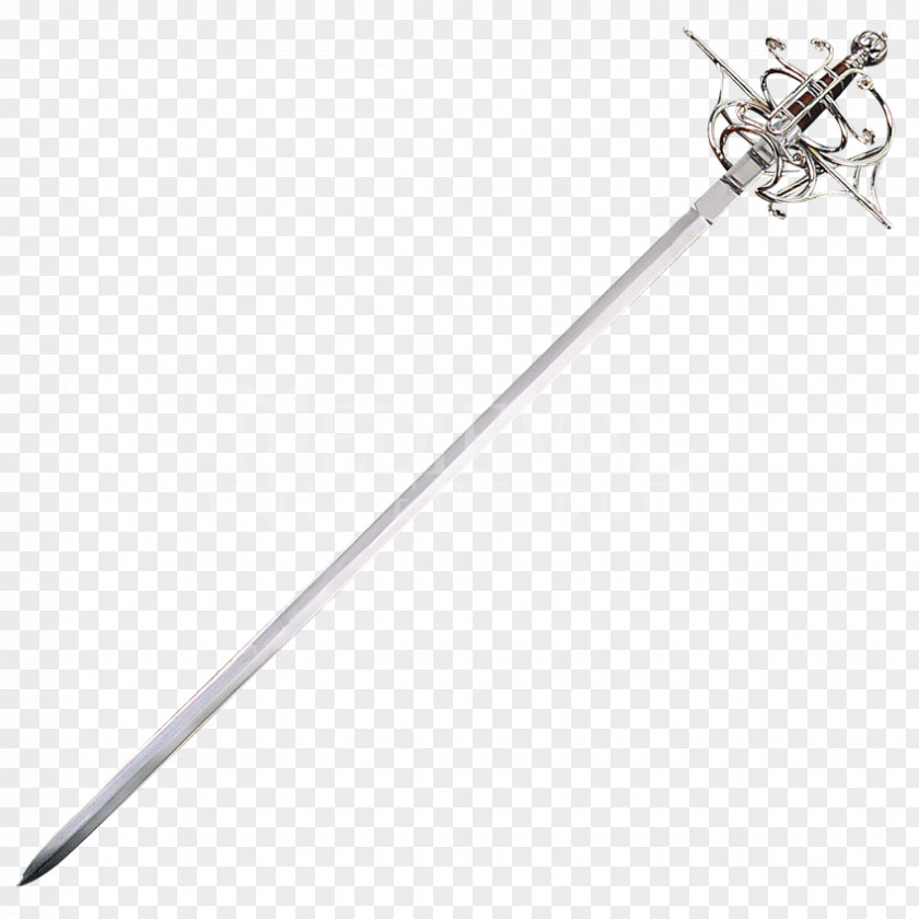Sword Rapier Small Fencing Blade PNG