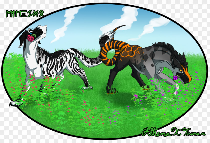 Tiger Cat Horse Mammal Ecosystem PNG