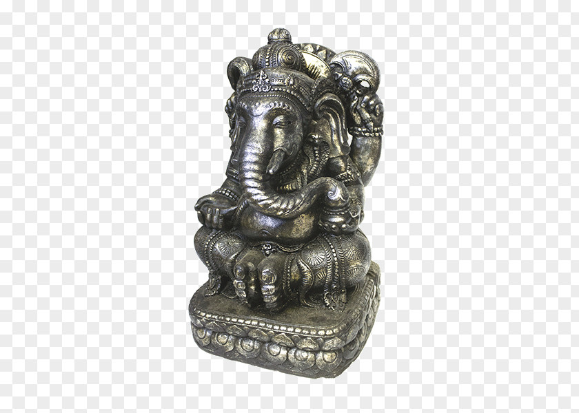 Ganesha Sculpture Stone Carving Statue Monument Figurine PNG