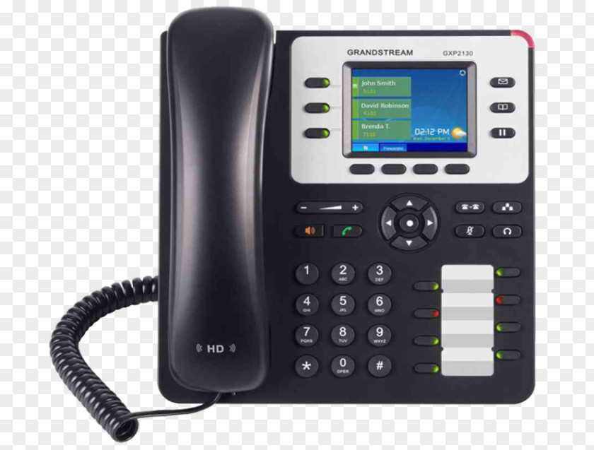 Grandstream Networks GXP2130 VoIP Phone Telephone GXP2140 PNG