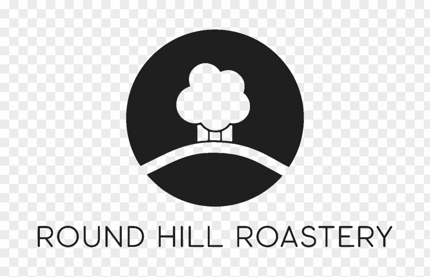 Logo Round Hill Roastery Coffee Brand Font PNG